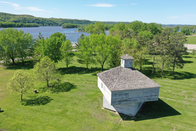 spring history fort villa louis river st feriole island