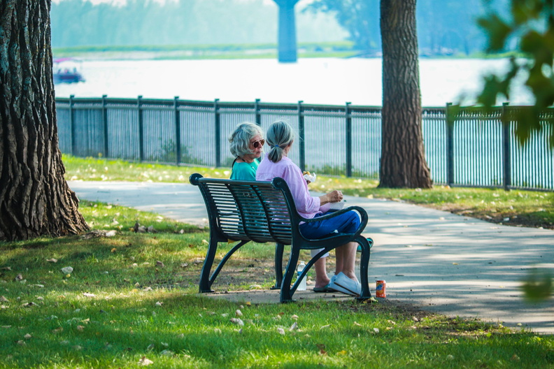 people island adult summer talking river